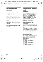 Preview for 32 page of Sony HT-DDW680 Operating Instructions Manual