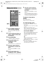 Preview for 46 page of Sony HT-DDW680 Operating Instructions Manual