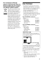 Preview for 3 page of Sony HT-DDW685 Operating Instructions Manual