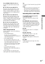 Preview for 25 page of Sony HT-DDW740 Operating Instructions Manual