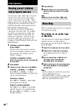 Preview for 36 page of Sony HT-DDW740 Operating Instructions Manual