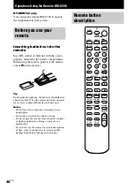 Preview for 46 page of Sony HT-DDW740 Operating Instructions Manual