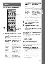 Предварительный просмотр 39 страницы Sony HT-DDW7500 Operating Instructions Manual