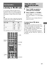 Предварительный просмотр 61 страницы Sony HT-DDW7500 Operating Instructions Manual