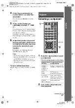 Предварительный просмотр 29 страницы Sony HT-DDW780 Operating Instructions Manual