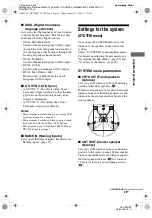 Предварительный просмотр 39 страницы Sony HT-DDW780 Operating Instructions Manual