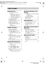 Preview for 4 page of Sony HT-DDW870 Operating Instructions Manual