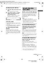 Предварительный просмотр 25 страницы Sony HT-DDW870 Operating Instructions Manual