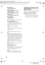 Preview for 36 page of Sony HT-DDW870 Operating Instructions Manual