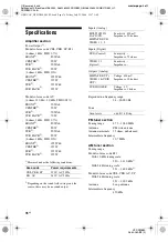 Предварительный просмотр 76 страницы Sony HT-DDW880 Operating Instructions Manual