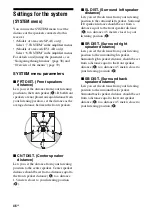 Preview for 46 page of Sony HT-DDW885 Operating Instructions Manual