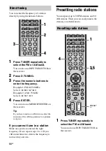 Preview for 56 page of Sony HT-DDW890 Operating Instructions Manual