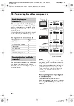 Предварительный просмотр 20 страницы Sony HT-DDW900 Operating Instructions Manual