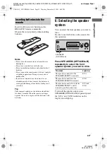 Предварительный просмотр 29 страницы Sony HT-DDW900 Operating Instructions Manual