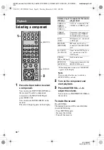 Предварительный просмотр 34 страницы Sony HT-DDW900 Operating Instructions Manual