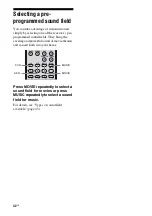 Preview for 42 page of Sony HT-DDWG700 Operating Instructions Manual