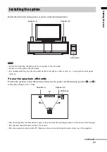 Preview for 7 page of Sony HT-FS3 Operating Instructions Manual