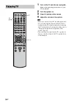 Preview for 24 page of Sony HT-FS3 Operating Instructions Manual