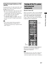 Preview for 33 page of Sony HT-FS3 Operating Instructions Manual