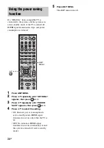 Preview for 34 page of Sony HT-FS3 Operating Instructions Manual