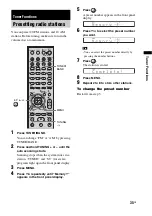 Preview for 35 page of Sony HT-FS3 Operating Instructions Manual