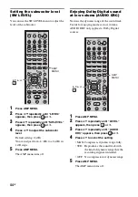 Preview for 44 page of Sony HT-FS3 Operating Instructions Manual