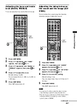 Preview for 45 page of Sony HT-FS3 Operating Instructions Manual