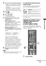 Preview for 53 page of Sony HT-FS3 Operating Instructions Manual