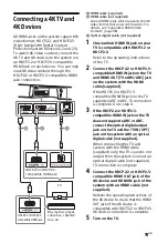 Предварительный просмотр 19 страницы Sony HT-G700 Operating Instructions Manual