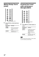 Предварительный просмотр 28 страницы Sony HT-G700 Operating Instructions Manual