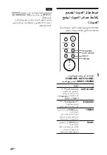 Предварительный просмотр 222 страницы Sony HT-G700 Operating Instructions Manual