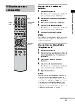 Предварительный просмотр 117 страницы Sony HT-IS100 Operating Instructions Manual