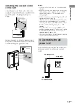 Предварительный просмотр 13 страницы Sony HT-K25 Operating Instructions Manual