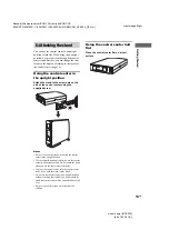 Предварительный просмотр 13 страницы Sony HT-K250 Operating Instructions Manual