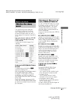 Предварительный просмотр 57 страницы Sony HT-K250 Operating Instructions Manual