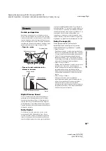 Предварительный просмотр 109 страницы Sony HT-K250 Operating Instructions Manual