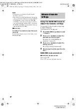 Preview for 26 page of Sony HT-K5 Operating Instructions Manual