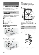 Preview for 12 page of Sony HT-M2 Operating Instructions Manual