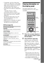 Предварительный просмотр 25 страницы Sony HT-M2 Operating Instructions Manual