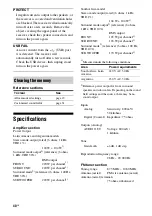 Preview for 40 page of Sony HT-M2 Operating Instructions Manual