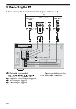 Предварительный просмотр 22 страницы Sony HT-M3 Operating Instructions Manual