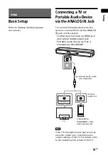 Preview for 15 page of Sony HT-MT500 Operating Instructions Manual