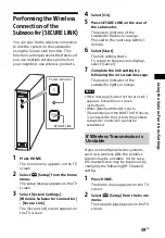 Предварительный просмотр 39 страницы Sony HT-MT500 Operating Instructions Manual