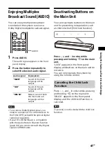 Preview for 41 page of Sony HT-MT500 Operating Instructions Manual