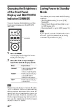 Предварительный просмотр 42 страницы Sony HT-MT500 Operating Instructions Manual