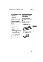 Предварительный просмотр 37 страницы Sony HT-NT3 Operating Instructions Manual