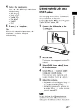 Preview for 25 page of Sony HT-NT5 Operating Instructions Manual