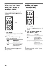 Preview for 28 page of Sony HT-NT5 Operating Instructions Manual