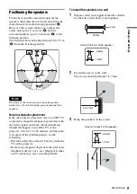 Preview for 9 page of Sony HT-RD150 Operating Instructions Manual