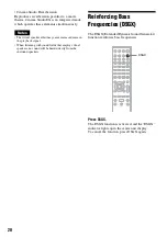 Preview for 20 page of Sony HT-RD150 Operating Instructions Manual